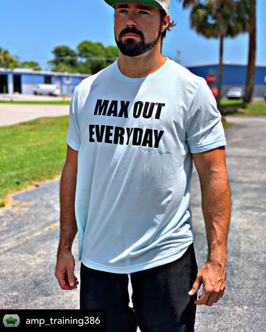 ICE BLUE MAX OUT EVERYDAY TEE
